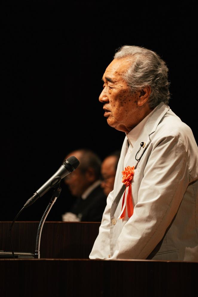 来賓祝辞 鳥取県議会議員 内田博長さま