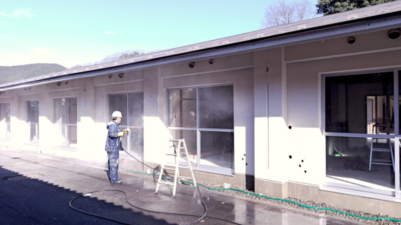 森林・林業教育拠点改修工事の進捗12/15_5