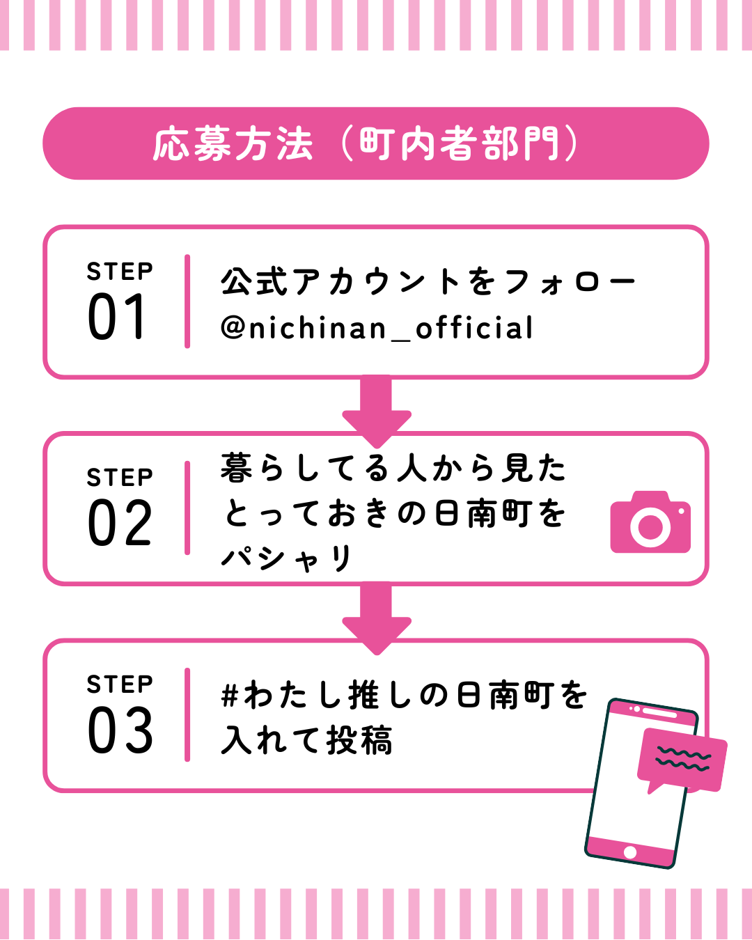 応募方法（町内）